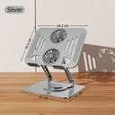 Jiditech Laptop Stand 360° Adjustment With Fan Aluminum Alloy Laptop Stand Laptop Cooler Laptop