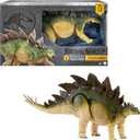 Mattel Jurassic World Hammond Collection Action Figure, Lost World Jurassic Park Stegosaurus, Carnivore Large Dinosaur Toy, Posable Wired Tail