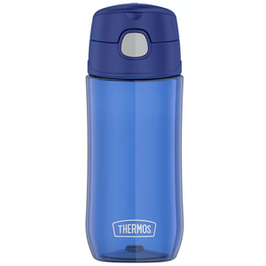 THERMOS FUNTAINER 16 Ounce Plastic Hydration Bottle with Spout, Blueberry