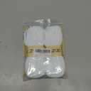 DELELE Flat Fat Shoe Laces: 5/8" Wide White Jumbo Chunky Shoelaces for Sneakers 2 Pair 67 inch