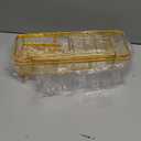 Veken Adhesive Shower Caddy 5-Pack, Heavy Weight Bearing, Large Wall Mounted Shower Shelves Rack, Organizer Storage Accessories with Soap Dish&Toothbrush Holder, Ideal for Bathroom, Home&Kitchen, Gold