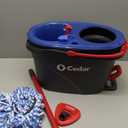 O-Cedar RinseClean Spin Mop & Bucket System | Clean with Clean Water | Removes 99% of Bacteria