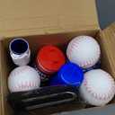 EagleStone 3-in-1 Toddler T Ball Set for Kids 3-5 5-8, 2 Baseball Bats, Adjustable Height Hanging Tee, Tball Batting Stand, Ball Launcher, Outdoor/Indoor Baseball Toys,Backyard Sports Gift