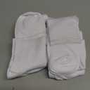 Doctor's Select Bamboo Viscose Diabetic Socks for Women & Men - 6 Pairs Non Binding Viscose Bamboo Socks for Swollen Feet (Medium, White)