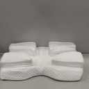 Side Sleeper Pillow with Arm Hole - Adjustable Shoulder Pillow for Side Sleepers, Memory Foam Pillow Provides Support & Reduces arm Pressure, Cooling Arm Pillows, Rotator Cuff Pain Relief