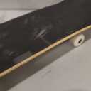 ANNEE 31x8 Inch Pro Skateboard Complete,7 Layer Canadian Maple Wood Double Kick Concave Skate Boards, Tricks Skateboards for Youths,Beginners,Girls,Boys,Kids,Teens,Adults (Black, White)