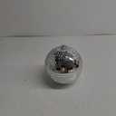 Mirror Disco Ball 8 Inch Hanging Disco Ball for Party Wedding Holiday Home Decoration, Silver