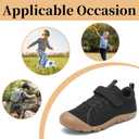 Boys Girls Shoes Anti-Collision Girls Boys Sneakers Slip on Running Tennis Shoes for Toddler/Little Kid/Big Kid (Black)