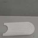 Kitchen Faucet Mat - Diatomite Splash Guard for Sink, Quick-Drying Water Absorbing Stone Tray [Light Grey, 23.6" x 3.9"]