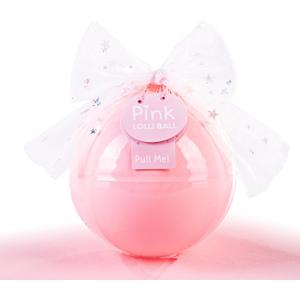 HAPPY LOLLI Pink LolliBall, Birthday Gift for Girls Ages 8-14, Surprise Accessory Gift Ball with Positive Message Tween Girl Gift, Teen Girl Gift, Friendship Gift