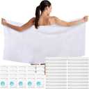 Breling 20 Pack Disposable Bath Towels for Body Travel Set Durable Large Portable Thicken Towels for Hotel Camping Beach Swimming Gym Sauna Spa Care Pet Supplies 51''x27.5''