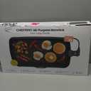 Chefman XL Electric Griddle with Removable Temperature Control, Immersible Flat Top Grill, Burger, Eggs, Pancake Griddle, Nonstick Extra Large Cooking Surface, Slide Out Drip Tray, 10 x 20 Inch