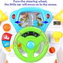 AMOSTING Pretend and Play Ride On Toys for Toddler Boys Girls Learning & Educational Baby Driver Toy Cars for Preschool Kids, Large