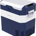 Megiu Car Fridge Portable 12V Refrigerator 45 Quart 12 Volt Freezer Compressor Cooler 12V/ 24V DC 110～240 V AC for Truck Van RV Camper SUV and Home Use