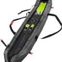 Navaris Ski Bag for Men and Women - 170cm (5.6 ft) - Ski Bag for 1 Pair of Skis and Poles with Zipper, 2 Straps with Buckles and Carrying Handle