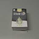 GROSMIMI Spill Proof no Spill Magic Sippy Cup with Straw with Handle for Baby and Toddlers, Customizable, PPSU, BPA Free 6 oz (Butter)