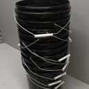 Black 1 Gallon Bucket with Gasketed Lid (Black (SNAP ON), 10)