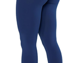 AUROLA Dream Collection Workout Leggings for Women High Waist Seamless Scrunch Athletic Running Gym Fitness Active Pants Dark blue, Size small