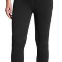 CRZ YOGA Butterluxe Maternity Leggings 25" - Over The Belly Buttery Soft Workout Activewear Yoga Womens Pregnancy Pants (Black)