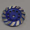 SALI 4.5 Inch Concrete Grinding Wheels 14 Turbo Diamond Segments 5/8-11 Arbor Diamond Grinding Wheel Fit for Paint, Epoxy, Mastic, Coating Removal