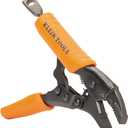 Klein Tools 38600 Curved Jaw Locking Pliers with Quick Release Handles, Intuitive Thumb Knob, High Torque, Mole Grips for Clamping and Gripping, 5-Inch