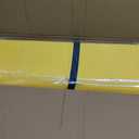 Wettarn Folding Duck Pond 4 x 4 Portable Spill Containment Berm Wall Containment Berm (Yellow)
