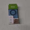 Holmes 4” Necklace Fan – Hands-Free, Battery Powered, Strong Breeze, Compact & Portable, Blue