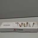 Astercook Knife Set, 13 Pieces Kitchen Knives Set with Healthy Anti-Rust Coating, Dishwasher Safe, Stainless Steel Chef Knife Sets with 6 Blade Guards, Perfect Holiday Gifts for Kitchen (Large, Cream)