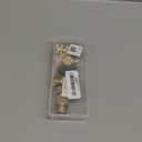 HQMPC Garden Hose Quick Connect Solid Brass Quick Connector Garden Hose Fitting Water Hose Connectors 3/4 inch GHT (4 Sets)