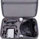 Carrying Case for DJI NEO with Goggles N3, RC Motion 3 Controller, Battery Charger Hub, Porable Travel Storage Bag for DJI NEO Batteries Accessories