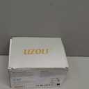 Uzoli EM3390 7.5" Weather Station, Weather Station Wireless Indoor Outdoor Thermometer, Digital Weather Stations 3 Sensors with Atomic Clock, Barometer, Moon Phase, Large Screen Monitor for Home Use