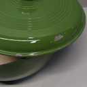 Lodge Essential Enamel Cast Iron Dutch Oven - Perfect for Bread Baking, Braising, Marinating & Slow Cooking - Features Moisture-Sealing Lid & Dual Handles - Kitchen Essentials - 6 Quarts - Spruce