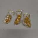 ITOS365 Napkin Rings Set of 12 for Dining Table Decoration Parties Everyday Metal Napkin Holder Leaf Gold (Pack of 12)