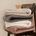 EverGrace Luxury Velvet Quilt Set King Size 3 Piece, Soft Cross-Stitch Velvet Comforter Set with Pillow Shams, Lightweight Coverlet Bedspread Bedding Set for All Seasons, Mushroom Brown