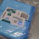 MED PRIDE Disposable Chux Pads 23in X 36in, Super Absorbent Bed Pads for Incontinence, Underpads for Adults, Kids, Pets (50 Count (Pack of 1) Blue/White)