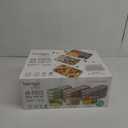 Bentgo Prep 60-Piece Meal Prep Kit - Reusable PFAS & BPA-Free Food Containers, 1-Compartment, 2-Compartment, & 3-Compartments - Microwave, Freezer, & Dishwasher Safe (Floral Pastels)