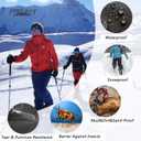 Frelaxy Leg Gaiters Ultra HIGH-Performance Hunting Gaiters, 100% Waterproof Hiking Gaiters with Upgraded Rubber Foot Strap, Adjustable Snow Boot Gaiters
