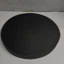 Round Decorative Tray for Coffee Table Decor, 11.8in Black Decorative Serving Tray for Kitchen Counter,bandejas decorativas, Wooden Serving Tray for Party