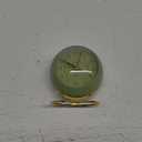 Metal Desk Clock, Retro Bedroom Table Vintage Analog Alarm Clock, Silent Non-Ticking Gold Clock, Bedside Dcor(Olive-Green)