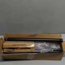 Tension Curtain Rod, 42 to 115 inch Adjustable Heavy Duty black shower curtain rod for bathroom Closet Windows