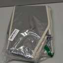 Trapezoid Closet Shelf Organizer - Large Baskets for Organizing, Fabric Storage Cubes for Shelves, Storag Organizers Bins for Clothes, Blankets, 3 Pack, Grey