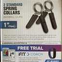 Standard Spring Clip Collars Safety Clips, Gray