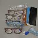 NOVIVON Reading Glasses for Women, Reading glasses men, Blue Light Blocking Readers, Computer eye glasses, Cheaters