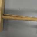 7 Slot Wooden Dish Rack Plates Holder Kitchen Storage Cabinet Organizer for Dish Keep Dry (Natural, 1Pack)