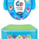 Pinkfong Baby Shark 2 Piece Essential Potty Training Set - Soft Cushion, Baby Potty Training, Safe, Easy to Clean, Step Stool
