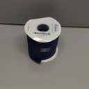 Ribbli Navy Velvet Wired Ribbon with Dupioni 4 Inch Christmas Ribbon for Gift Wrapping Christmas Tree Decoration Crafts Wreaths Supplies-Continuous 10 Yards