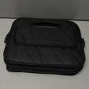 Deosk Car Trunk Organizer for SUV, Car Organizers and Storage with 6 Pocket, Car Accessories for Women/Men 50LWaterproof Polyester Trunk Organizer, Black (Medium)