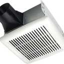 Broan-NuTone AE110 Invent Flex ENERGY STAR Qualified Single-Speed Ventilation Fan, 110 CFM 1.0 Sones, White