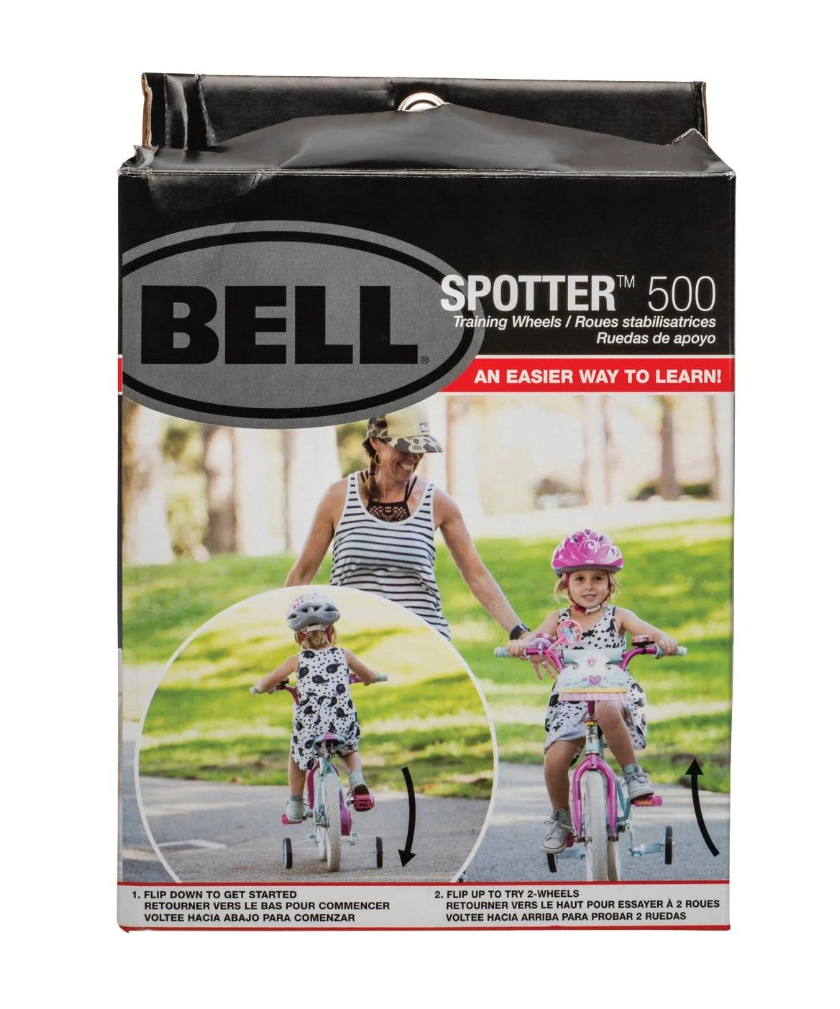 Spotter 600 Ez 12 In. To 20 In. White Training Wheels