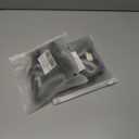 2 x Cat Harness and Leash for Walking, Retractable Cat Harnesses and Leash Set Escape Proof, Breathable Soft Kitten Small Large Harness for Travel Training and Walking, Black, XXS (XXS(chest:8.1"-13.0"))